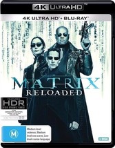The Matrix Reloaded 4K UHD Blu-ray / Blu-ray | Keanu Reeves | Region B - £16.98 GBP