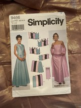 Simplicity Misses&#39; Formal Tops, Skirts &amp; Wrap Sz 6 12 Uncut Sewing Patte... - $9.90