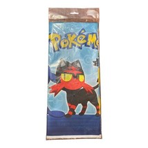 Pokemon Plastic Table Cover Birthday Decoration Party Supply Pikachu 54&quot;... - $10.00