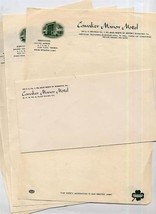 Cavalier Manor Motel Stationery &amp; Envelope Glen Allen Virginia 1950&#39;s. - £9.46 GBP