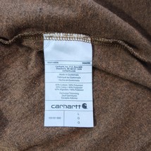 Carhartt 105181 B00 Relaxed Fit Mens Saw Print Graphic Wulnut Heather T-Shirt L image 6