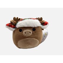 Squishmallows Maurice the Moose Reindeer 4.5&quot; Christmas Plush Stuffed Toy - £13.34 GBP