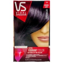 Vidal Sassoon 2VC London Luxe Ultra Vibrant Color Oxford Violet Onyx - £12.49 GBP