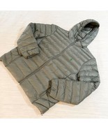 Polo Ralph Lauren Packable Lightweight Quilted Hooded Jacket Grey Green ... - $250.92 CAD