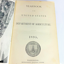 1895 Agriculture Yearbook of the United States Data Facts Information Printing - $31.95