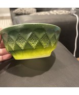 Fire King Vintage Anchor hocking green ombre Kimberly pattern 1 bowl Gra... - $18.51 CAD