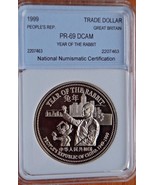 GREAT BRITAIN TRADE DOLLAR MACAU RETURNS TO CHINA 1999 PEOPLE REPUB. PR ... - £51.52 GBP