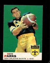 1969 Topps #127 Dave Parks Vg Saints *X105770 - £1.35 GBP