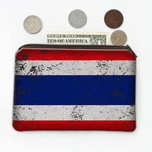 Thailand : Gift Coin Purse Flag Retro Artistic Thai Expat Country - £7.91 GBP