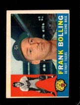 1960 Topps #482 Frank Bolling Good Tigers *X72848 - £1.73 GBP