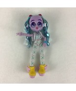 Capsule Chix 5&quot; Fashion Doll Figure Rainbow Backpack Metallic Blue Hair Toy - £9.53 GBP