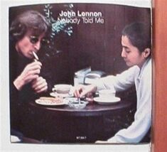 John Lennon 45 Beatles Il Nobody Told Me - $252.31 MXN