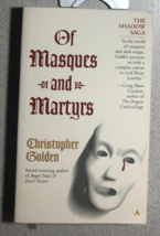 OF MASQUES AND MARTYRS by Christopher Golden (1998) Ace horror paperback 1st - £11.67 GBP