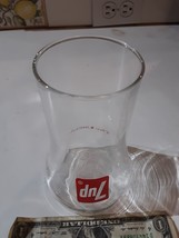 Vintage 1970&#39;s (5 1/8&quot; Tall) &quot;7up The Uncola - Upside Down Glass&quot; - £15.47 GBP