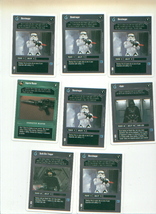 Star Wars CCG white border cards collectible card game - £5.50 GBP