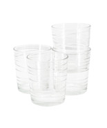 Gibson Home 4 Piece 13.5 Ounce Swirl Double Old-Fashioned Glassware Set - $41.44 CAD