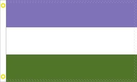 Gender Queer Pride Flag - 3x5 Ft - £16.02 GBP