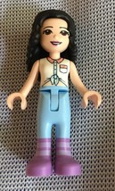 Lego Friends Emma in Riding Pants Minifigure - FRND479 - New - £4.53 GBP