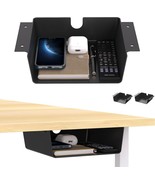 2 Pack Under Desk Drawer Organizer Under Desk Storage Shelf for Adjustab... - £40.48 GBP