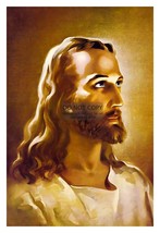 JESUS CHRIST OF NAZARETH CHRISTIAN PAINTING 4X6 PHOTO - £6.24 GBP
