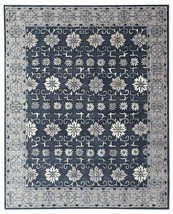 New Corsica Grey 8&#39;x10&#39; ft Traditional Handmade Tufted 100% Woolen Area Rugs - £348.36 GBP