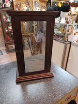 Antique Wood Display Case Canisteo NY Pharmacy 16" x 10" x 9" - $49.49