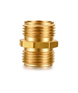 Garden Hose Fitting Adapter Solid Brass Double Male  Connector (3/4&quot; GHT) - $5.79