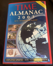 Time Almanac 2003 With Information Please 1 Million Facts Time Magazine - $4.85
