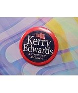 Vintage John Kerry/John Edwards &quot;A Stronger America&quot; Button Pin Pinback,... - $6.83 CAD