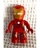 Lego Duplo Super Hero Ironman in Red Suit 2.75&quot; Marvel Avengers - $17.58 CAD