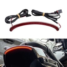 Luz trasera LED para guardabarros trasero de motocicleta, montaje de señ... - £26.72 GBP