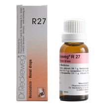 3x Dr Reckeweg Germany R27 Kidney Stone Drops 22ml | 3 Pack - $24.87