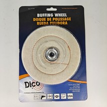 Dico Cotton Soft Cushion Buffing Wheel #60 6&quot; 7000169 - $10.88