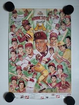 Minnesota Gophers Baseball Poster Dave Winfield Paul Molitor - PONY - £30.37 GBP