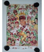 Minnesota Gophers Baseball Poster Dave Winfield Paul Molitor - PONY - £30.29 GBP