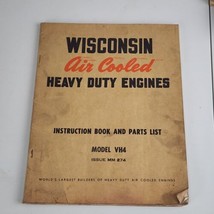 Wisconsin Air Cooled Engines VH4 Parts List Instruction Manual - £12.95 GBP