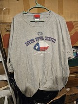 Reebok Super Bowl 38 T-Shirt XXXVIII Size 3XL Extra Large Texas Flag Gra... - $11.88