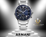 Emporio Armani Herren-Chronograph, Quarz, Edelstahl, 43 mm, AR11164 - $129.61