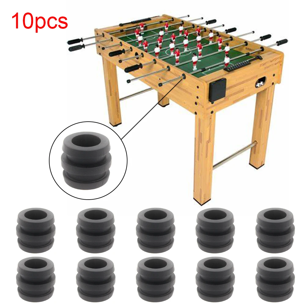 10pcs Toy Games Football Foosball hine Soft Table Soccer Parts Mini Durable Rod  - £82.19 GBP