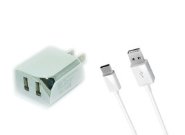 Wall Ac Home Charger+5Ft Long Usb Cord Cable For Visible Midnight Phone - £18.07 GBP