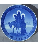 ROYAL COPENHAGEN 1943 Christmas Plate: The Flight into Egypt - $512.89 CAD