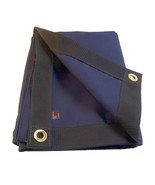 Sunbrella Tarp, Captain Navy # 6046 w/ 1/2&quot; Brass Rolled Rim Spur Grommets - $1,128.87 MXN+