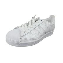 Adidas Superstar Shoes White Originals Sneakers Leather FV2829 SZ 6 Boy ... - £28.04 GBP