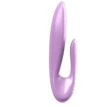 Ovo J2 Silicone Rechargeable Dual Vibe Rabbit Waterproof Rose - £64.09 GBP