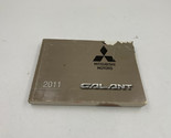 2011 Mitsubishi Galant Owners Manual Handbook OEM L04B33009 - £17.64 GBP