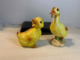 Vintage Lefton Duck Duckling Figure Japan Set - £16.40 GBP