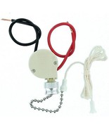 Heavy Duty PULL CHAIN SWITCH 6A SPST Ceiling Fan Light Fixture LEVITON 1... - $84.11 CAD