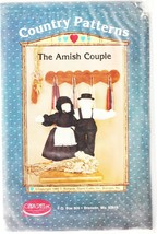 Vintage Doll Pattern 1985 13&quot; The Amish Couple #911 Uncut Ozark Crafts C... - $12.19