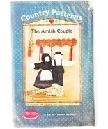 Vintage Doll Pattern 1985 13&quot; The Amish Couple #911 Uncut Ozark Crafts C... - $12.19