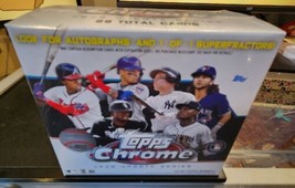 Topps Chrome 2020 Update Series Major League Baseball Mega Box White mlb... - $35.22